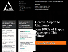 Tablet Screenshot of chamonixfirst.com